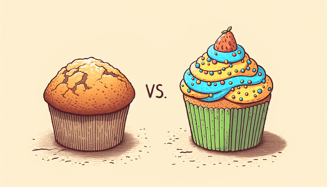 Muffin vs Cupcake Ein süßer Schlagabtausch Gewino.de